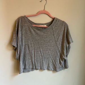 Cropped Free People Tee